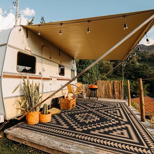 GENIMO Outdoor Rug, Waterproof Plastic Rugs - Image 2