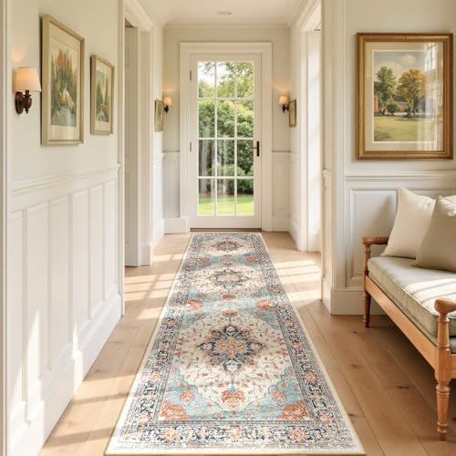 RELEANY Washable Area Rug, Runner 2'x7' - Image 2