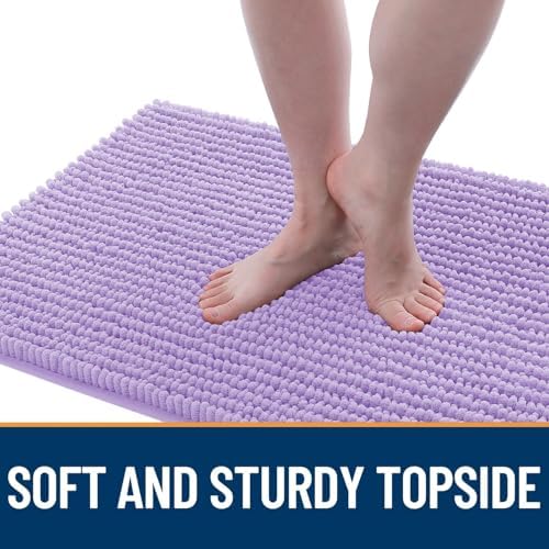 OLANLY Dog Door Mat for Muddy Paws 47x20, Extra Absorbent Chenille Mud Mat - Image 3