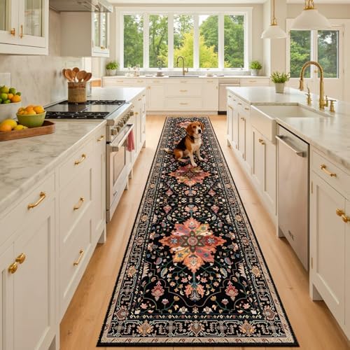 RELEANY Washable Area Rug, Runner 2'6"x10' - Image 3