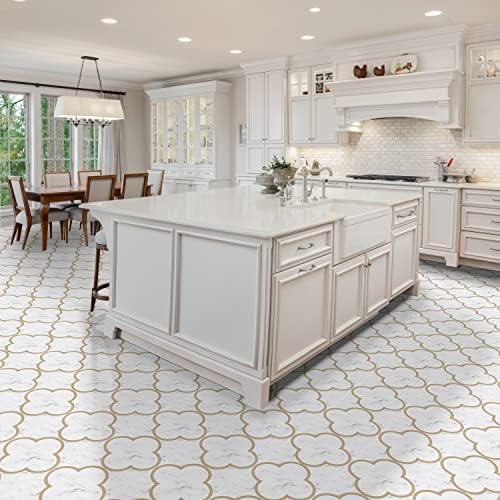 Retro Self Adhesive 12-Inch Vinyl Floor Tiles, 20 Tiles, 12 x 12 in - Image 5