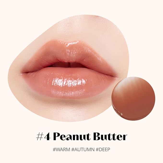 ETUDE Ginger Sugar Melting Balm Stick 04 Peanut Butter | Tinted Moisturizing Lip balm | Natural Ingredients Hydrate Ginger, Sugar, Shea Butter Moisturizing Relaxing Effect | K-Beauty