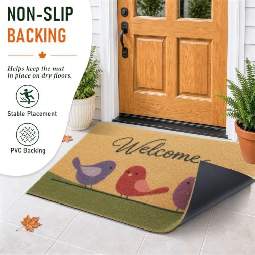 OLANLY Front Door Mat 30x17, Low Profile Doormat - Image 6