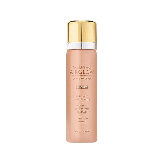 Jerome Alexander MagicMinerals AirGlow Tinted Highlighting Night Mist, Illuminating Airbrush Tinted Moisturizer Spray | Champagne