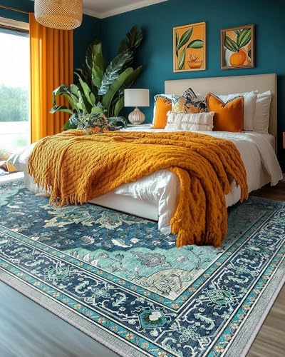 RELEANY Washable Area Rug, Large 10'x12' - Image 2