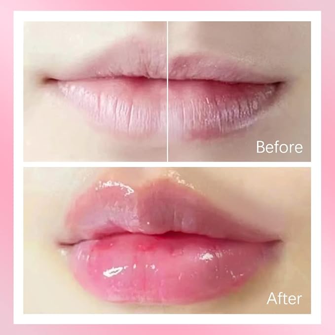 ibcccndc Lip Plumper Plumping Lip Gloss Hydrating Nourishing Lip Oil Red Liquid Lipstick Lip Care Products Mineral Oil Clear Lipgloss (6)