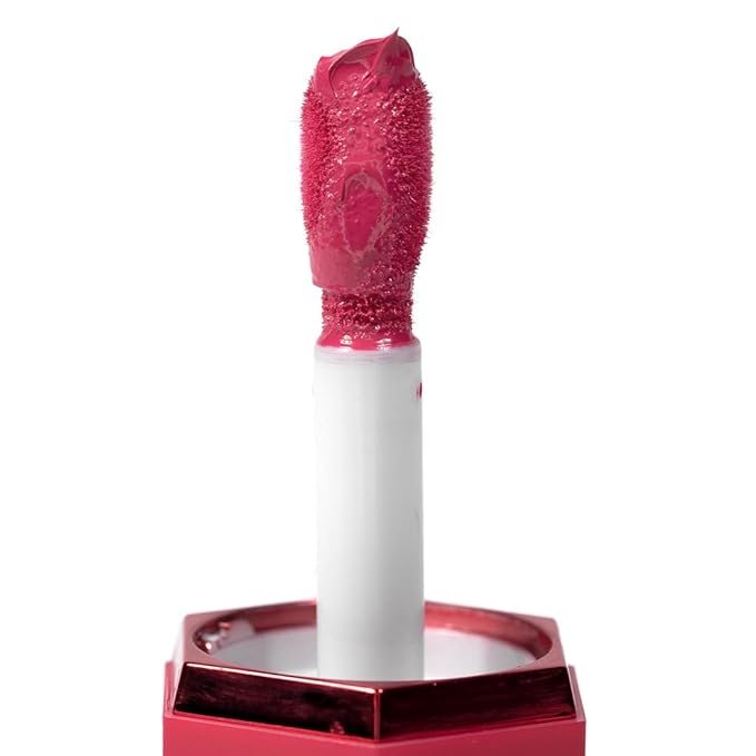 Palladio Liquid Blush for Cheeks & Lips 2-in-1 Makeup Face Blush, Weightless Cream Formula, Smudge Proof Long-Wearing Pigmented Blush, Natural Look Makeup Face Blushes, Dewy Finish, Deep Fuchsia