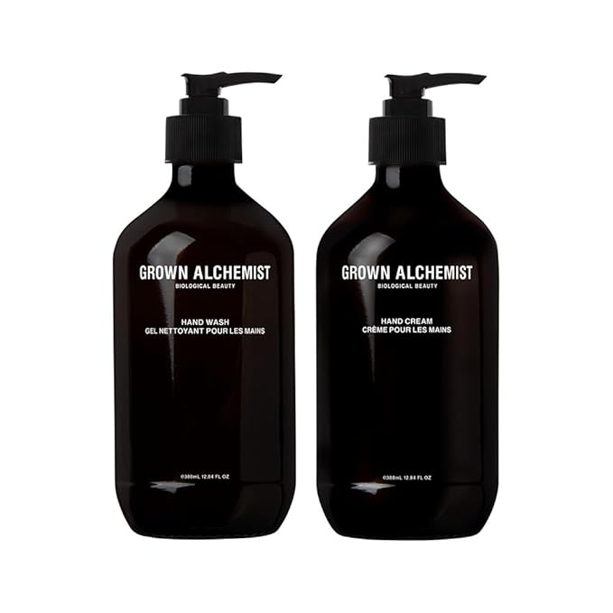 Grown Alchemist Hand Care Kit: Hand Wash & Hand Cream 500mL