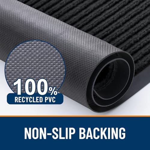 OLANLY 2-Pack Front Door Mats 33x21, Waterproof Heavy-Duty Doormats - Image 3