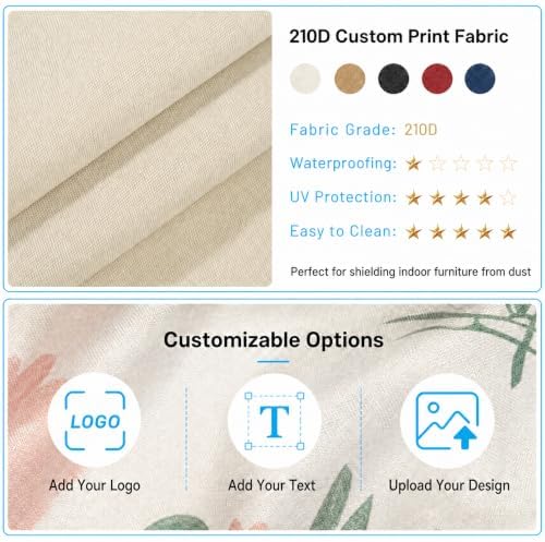 LOKEX Custom Patio Furniture Covers, 600D Oxford Outdoor Furniture Covers - Image 7