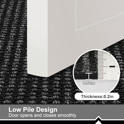 Ultra Thin Door Mat 16"x 24", Non-Slip Entrance Rugs - Image 3