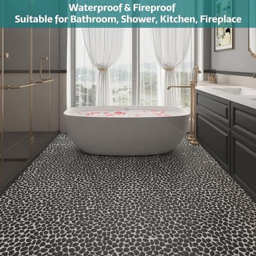Pebble Tile for Shower Floor, 5 Sheets - Image 6