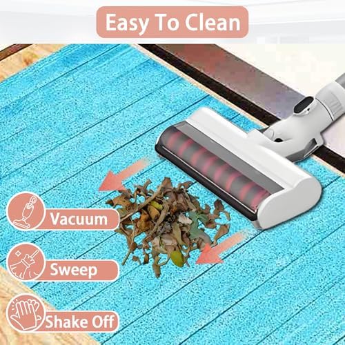 Darkyazi Colorful Door Mat 23.6" x 35.4" Waterproof and Stain-Resistant Front - Image 6