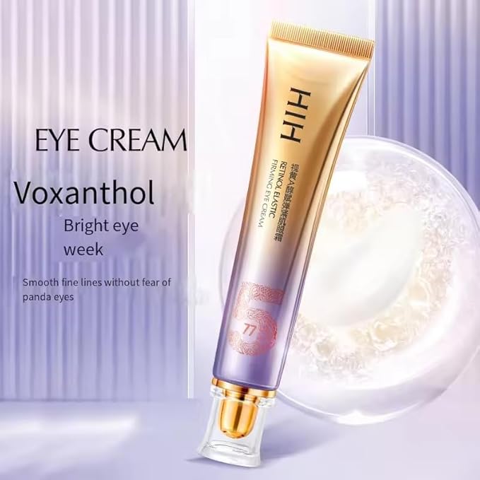 Vegan Retinol Eye Cream:Advanced Under Eye Treatment to Combat Dark Circles, Puffiness, and Fatigue | Nourishing Formula for Delicate Under-Eye Skin, 1 Fl Oz (Pack of 1)