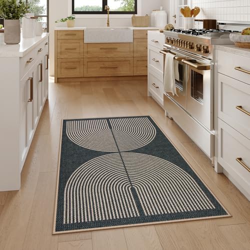 Lahome Rainbow Easy Jute Rugs for Entryway - Image 6