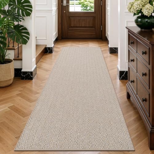 LUMI Ultra Thin Runner Rug for Hallway 2'4"x10', Entryway Rug by LUMI