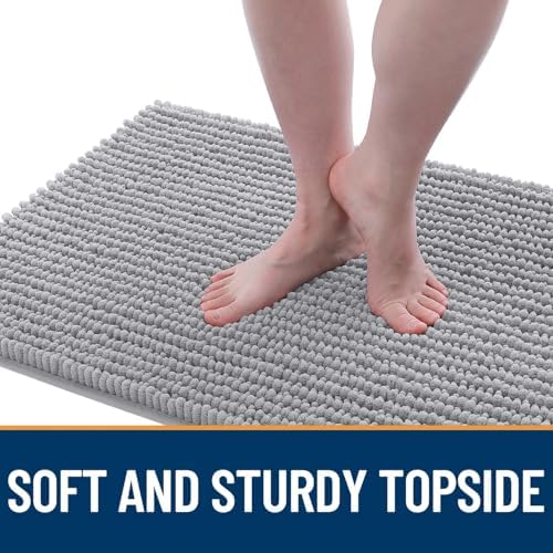 OLANLY Dog Door Mat for Muddy Paws 59x20, Extra Absorbent Chenille Mud Mat - Image 3