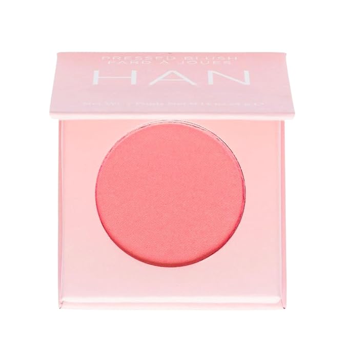 HAN Skincare Cosmetics Vegan, Cruelty-Free Blush, Coral Candy