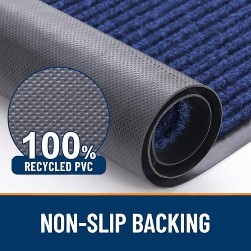OLANLY 2-Pack Front Door Mats 29.5x17, Waterproof Heavy-Duty Doormats - Image 3