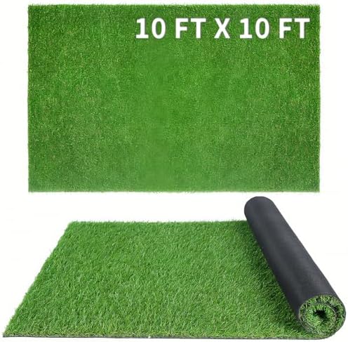 XLX TURF 10FT X 10FT Artificial Turf Grass Rug by XLXTURF
