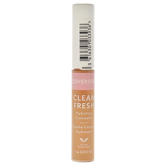 COVERGIRL Clean Fresh Hydrating Concealer, Medium Tan, 0.23 Fl Oz