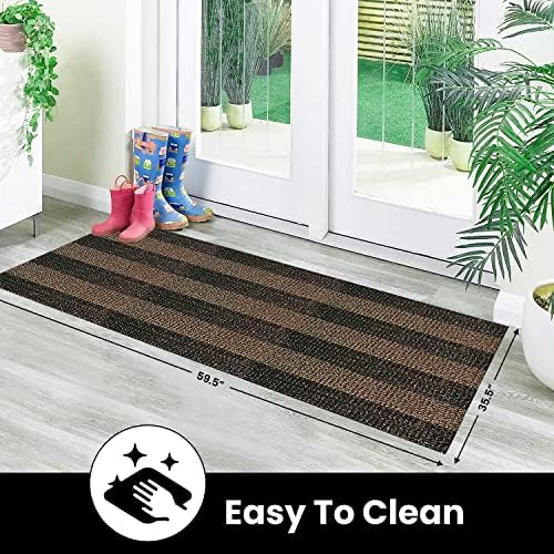 CLEAN MACHINE 10376916 Astroturf Dirt Trapper Doormat, 35.5" x 59.5", Patio - Image 4
