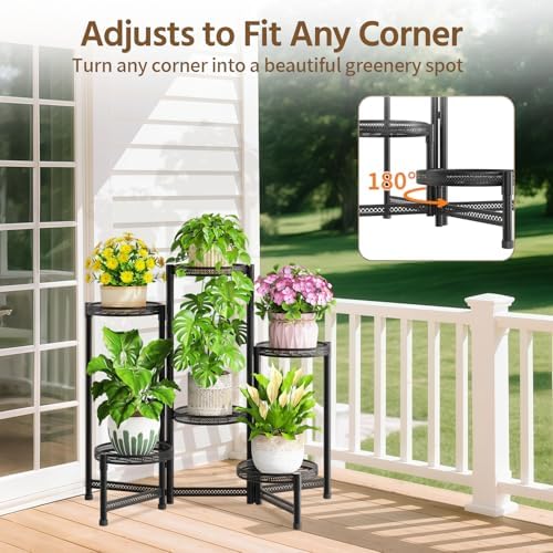 LASZOLA Plant Stand Indoor Outdoor Tall - Image 3