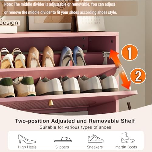 Fsbecl Shoe Storage Cabinet for Entryway - Image 5