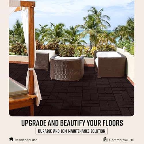 Playsafer Brick Rubber Interlocking Tiles | 16 X 16 | Easy Install - Image 6