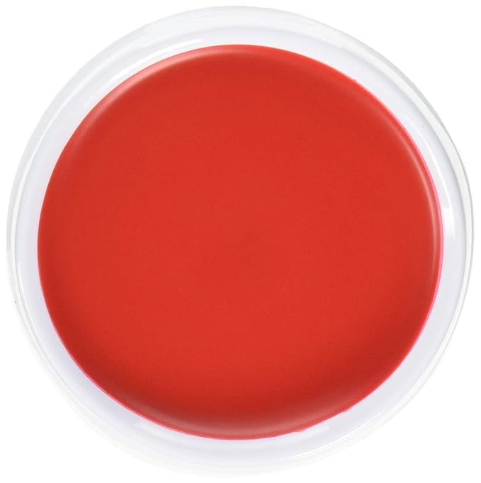 Red Grease Makeup - 0.49 oz. - Pigmented & Long-Lasting Formula Perfect for Halloween & Theatrical Performances, Pack of 24