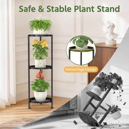 LASZOLA Plant Stand Indoor Tall Corner - Image 6