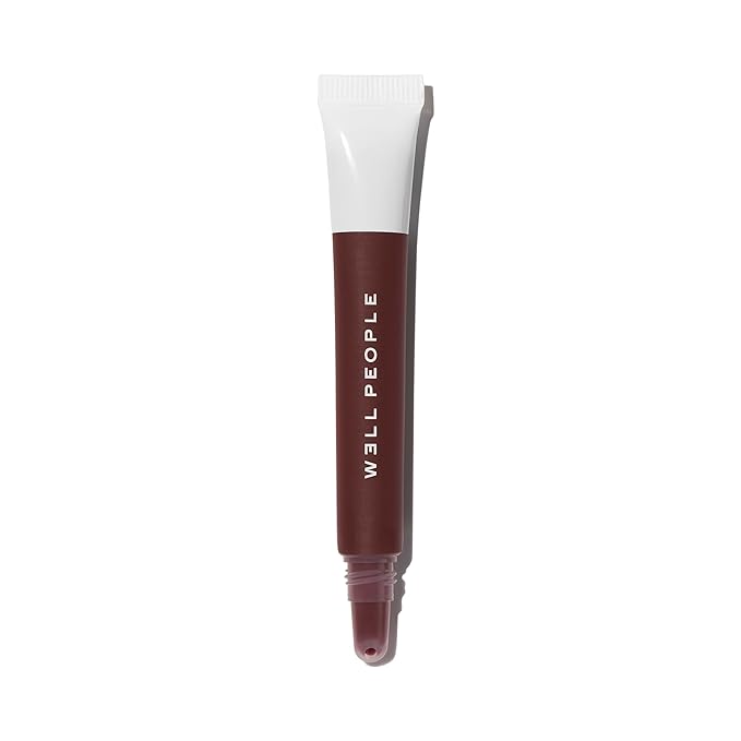 Well People Lip Nurture Hydrating Balm, Lip Balm For Hydration & Vibrant Sheer Color, Soothes & Softens Lips, Vegan & Cruelty-free, Black Cherry