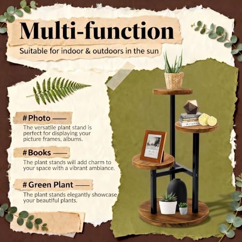 GEEBOBO 3 Tier Plant Stand Indoor - Image 5