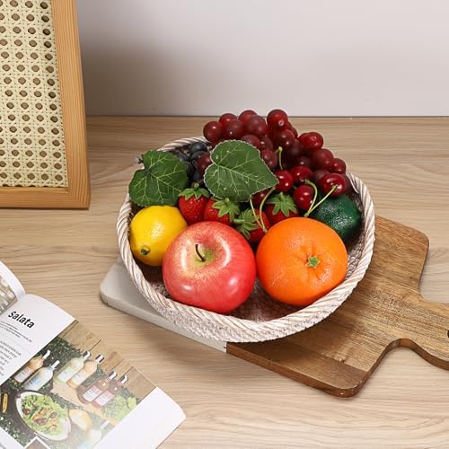 Hipiwe 8.5" Rattan Key Bowl Basket - Image 4