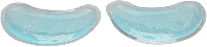 Asixxsix Gel Ice Pack, Reusable Cooling Eye Pads, Hot Cold Compress Leakage Proof Portable Soft and Skin Friendly Under Eye Patches for Dark Circles and Puffiness, Eye Relax