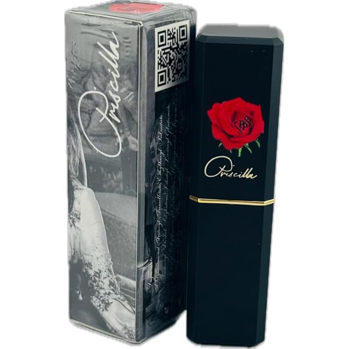 Priscilla Passionate Peach pH Lip Balm, Flavored, Vegan, No Animal Cruelty