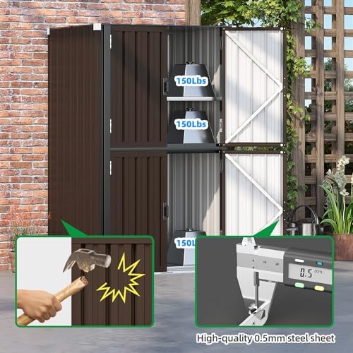 AECOJOY Outdoor Storage Cabinet Waterproof - Image 6