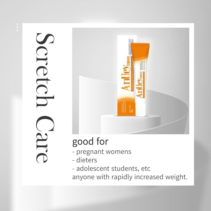 [Antley] Stretch Care Cream | Antley Ointment Gel-type | Medical Device Effective for Pregnant Dieters Adolescents (Gel Type), White