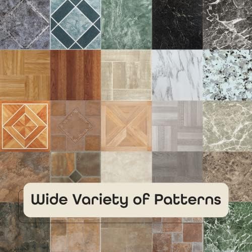 Nexus Self Adhesive 12-Inch Vinyl Floor Tiles, 20 Tiles, Peel & Stick - Image 5