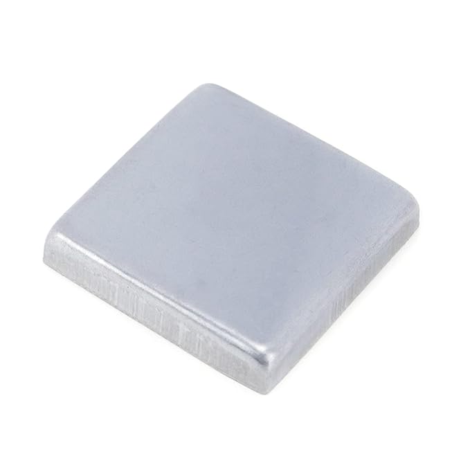 Pack of 30 Empty Square Metal Pans 26mm Eyeshadow Palette Pans Replacement for Magnets Makeup Palettes (3mm Height)