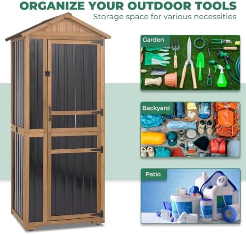Large Outdoor Storage Cabinet - Image 6
