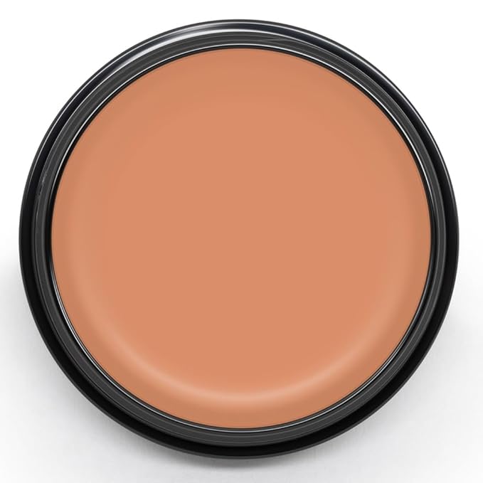 Graftobian HD Glamour Crème Foundation 1/2oz, Weightless Full Coverage Makeup, 65 Inclusive Shades, For All Skin Types, Natural or Full-Glam Looks, For Professionals and Beginners (Desert Sunrise)
