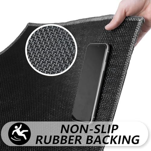 Timo Indoor Door Mat, Front Door Rug 24"x36" Rubber Backing Non Slip Absorbent - Image 4