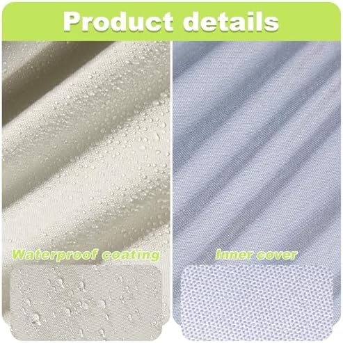 Waterproof Stackable Chair Covers, Uranshin Outdoor Patio Furniture Covers - Image 3