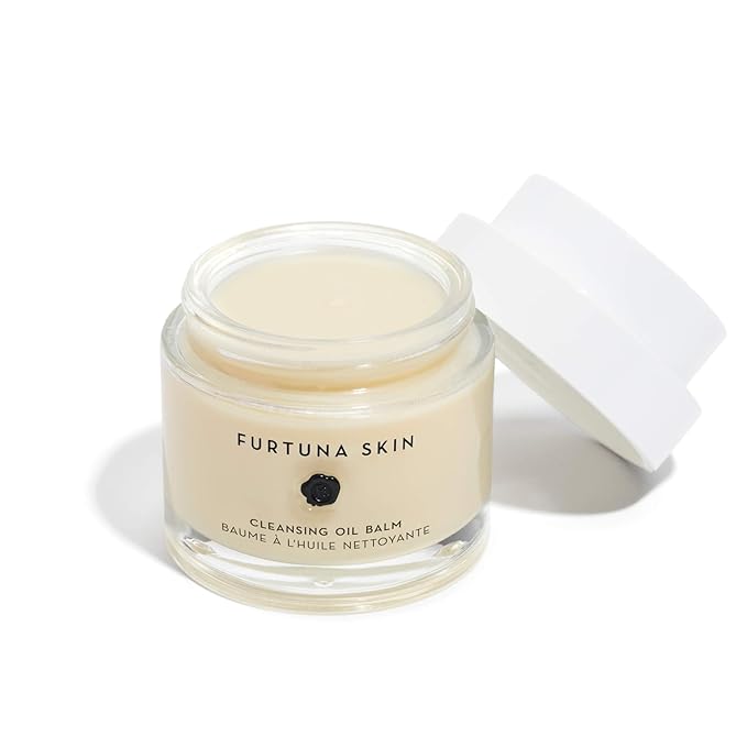 Furtuna Skin Cleansing Oil Balm - Luxurious Vegan Makeup Remover & Skin Nourisher, Olive Oil & Wild Organic Plants Blend, 80g