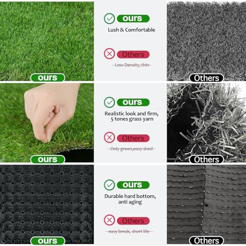 XLX TURF Interlocking Fake Grass Tiles - Image 4