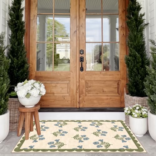 Floral Outdoor Rug - Image 4