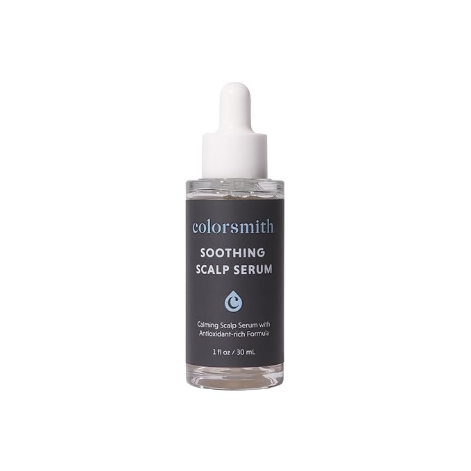 Soothing Scalp Serum, Biotin and Copper Tripeptide Formula, Antioxidant-Rich, 1 fl oz