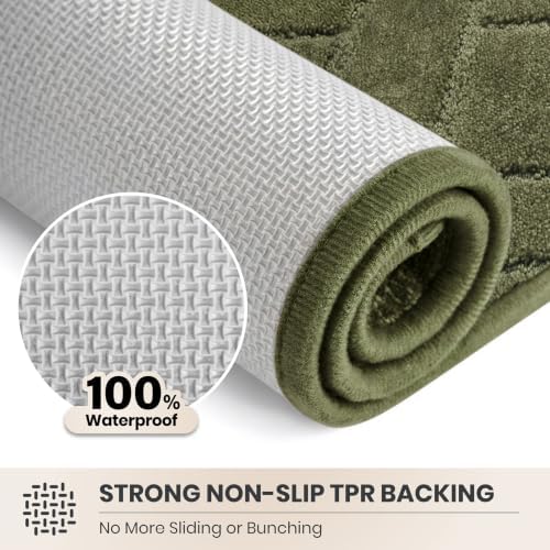 PURRUGS Hallway Runner Rug, Sage Green - Image 5