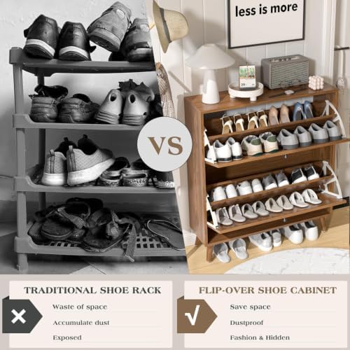 Fsbecl Shoe Cabinet Storage for Entryway - Image 6